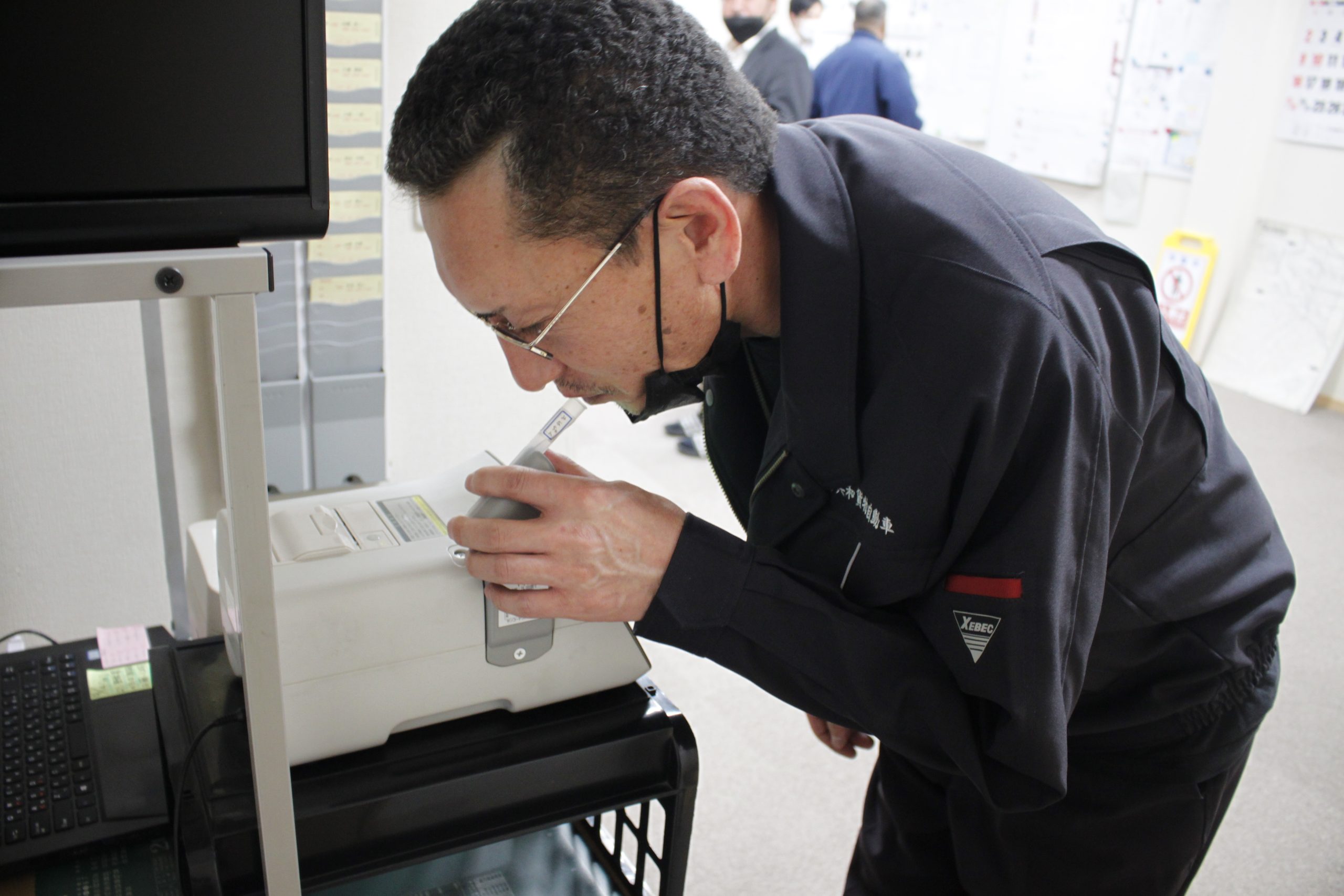 出勤・点呼 運送業 1日の流れ